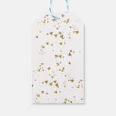 Champagne Brautparty Favor Geschenkanhänger (Rückseite)