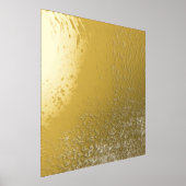 Champagne Breeze abstrakte Foto Foil Prints Foliendrucke (Ablage )