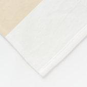 Champagne Brown Fleecedecke (Ecke)