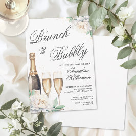 Champagne Brunch And Bubbly Bridal Shower Einladung