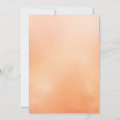 Champagne Brunch Bridal Dusche Einladung (Rückseite)