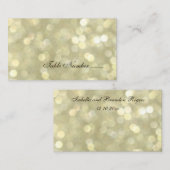 Champagne Bubbles Escortkarte Platzkarte (Vorne/Hinten)