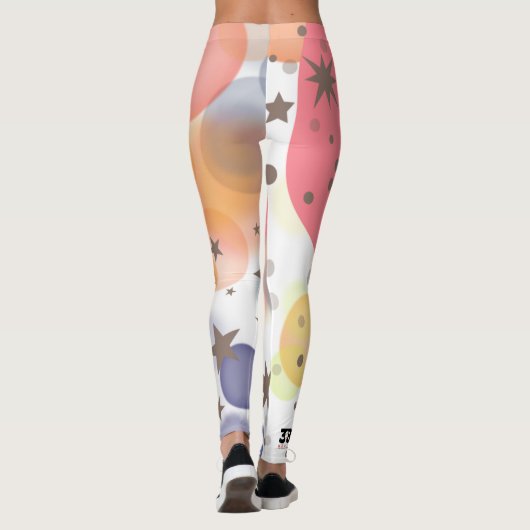 Champagne Bubbles Leggings (Rückseite)