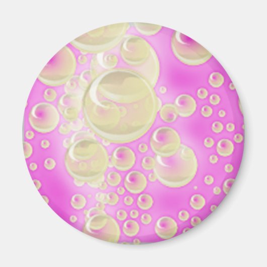 Champagne Bubbles Magnet (Vorne)
