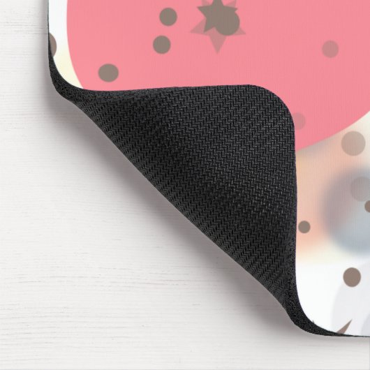 Champagne Bubbles Mousepad (Ecke)