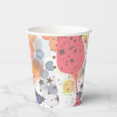 Champagne Bubbles Pappbecher (Rückseite)