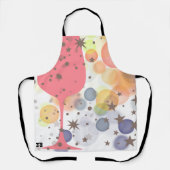 Champagne Bubbles Schürze (Vorderseite)