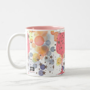 Champagne Bubbles Zweifarbige Tasse