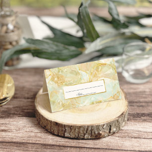 Champagne Burst Crystal Wedding Platzkarte