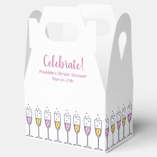 Champagne Celebration Geschenkschachtel (Geöffnet)