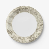 Champagne Chalonsen Pappteller (Vorderseite)