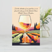 Champagne Classic Elegance Brautparty Einladung (Stehend Vorderseite)