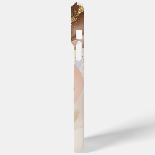 Champagne Cloud Layers Case-Mate iPhone Hülle (Rückseite / Links)