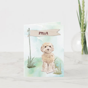 Champagne Cockapoo Herzlichen Glückwunsch zum neue
