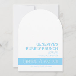 Champagne Coquette Einladung