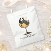Champagne Couple Geschenktütchen (Ausgeschnitten)