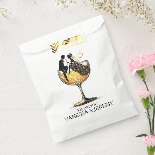 Champagne Couple Geschenktütchen (Versiegelt)