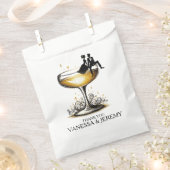 Champagne Couple Geschenktütchen (Ausgeschnitten)