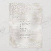 Champagne Crystal Ridge Piazza della Riforma Einladung (Vorne/Hinten)