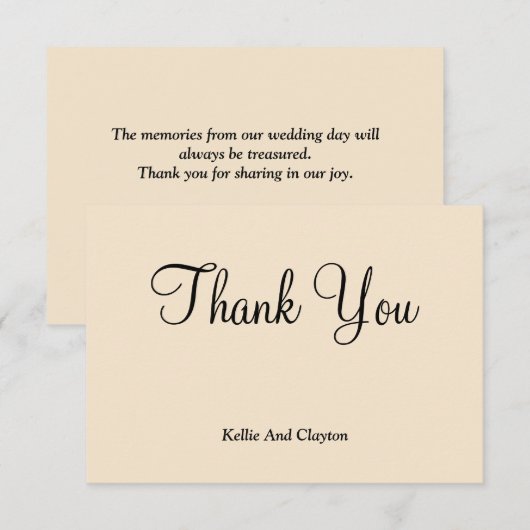 Champagne Danke, Cards (Vorne/Hinten)