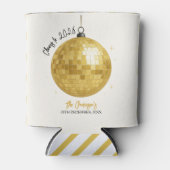 Champagne Disco Ball 2026 New Year Eve Dosenkühler (Vorderseite)