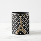Champagne Eiffel Tower Tasse (Zentrum)