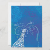 Champagne-Einladung Einladung (Rückseite)