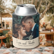 Champagne Elegante Hochzeit Liebe und Dank Foto