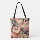 Champagne Floral Tasche (Rückseite)