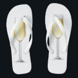 Champagne Flutes Celebration Wedding New Year Badesandalen<br><div class="desc">Dieses Design wurde durch digitale Kunst erstellt und kann personalisiert werden, indem Sie auf den Knopf Anpassen klicken und die Farbe ändern, einen Namen, Initialen oder Ihre Lieblingssprache hinzufügen. Kontaktieren Sie mich unter colorflowcreations@gmail.com , wenn Sie dieses Design für ein anderes Produkt haben möchten. Kaufen Sie meine originale abstrakte Acrylmalerei...</div>