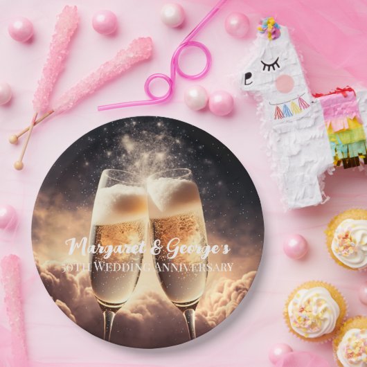 Champagne Flutes Paper Teller (Party)