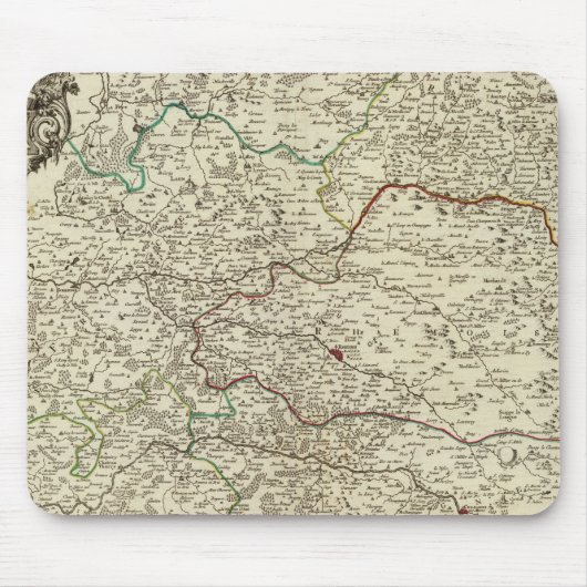 Champagne, Frankreich 3 Mousepad (Vorne)