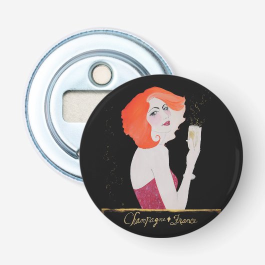 Champagne Frankreich Flasche Öffnung Flaschenöffner (Vorderseite)