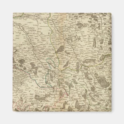 Champagne, Frankreich Magnet (Vorne)