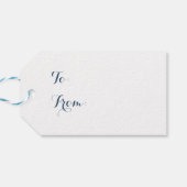 Champagne Geschenkanhänger (Rückseite Horizontal)