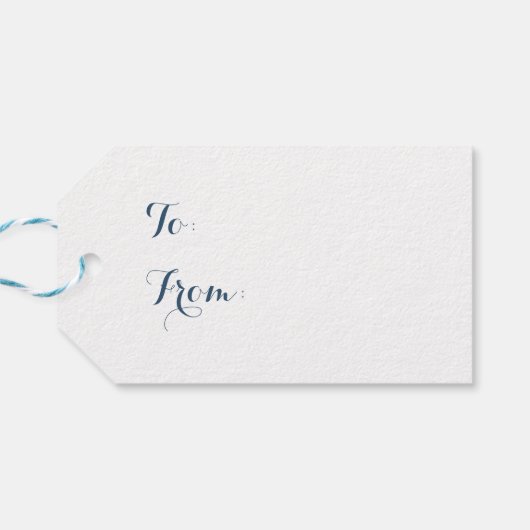 Champagne Geschenkanhänger (Rückseite Horizontal)