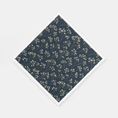 Champagne Gipskraut Scatter Paper Napkin Serviette (Ecke)