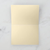 Champagne Girl Alphonse Mucha Grußkarte Karte (Innenseite)