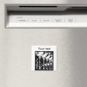 Champagne Glasses Magnet (In Situ (Geschirrspüler))