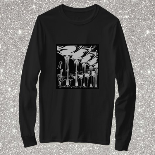 Champagne Glasses T-Shirt