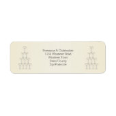 Champagne Glasses Wedding (Vorne)