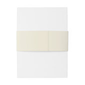 Champagne Glasses Wedding Einladungsbanderole (Rückseitenbeispiel)