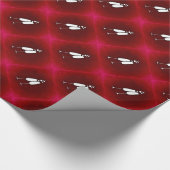 Champagne Glasses Wrapping Paper Geschenkpapier (Ecke)