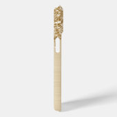 Champagne Glitter Drips Glam Girly Signature Case-Mate iPhone Hülle (Rückseite / Rechts)