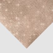 Champagne Glitz Seidenpapier (Detail)
