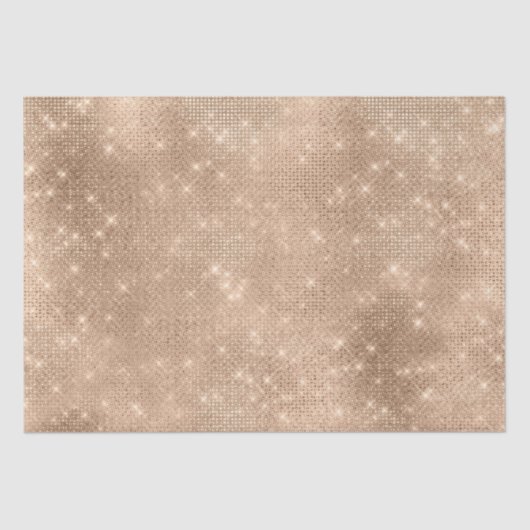 Champagne Glitz Seidenpapier (Vorderseite)