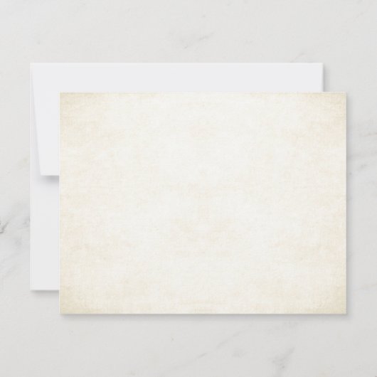 Champagne Gold Fairytale Crown Dankeskarte (Rückseite)