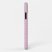 Champagne Gold Foil Strips Handy Case (Hinten/Rechts)