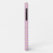 Champagne Gold Foil Strips Handy Case (Hinten/Links)