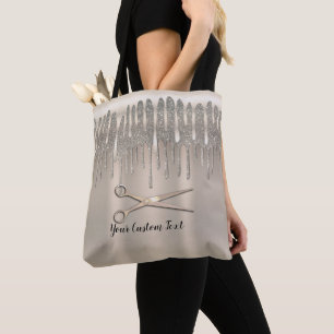 Champagne-Gold-Friseur Diamant-Glitter-Tropf Tasche